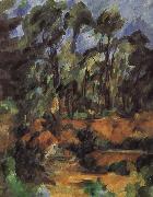 Paul Cezanne, forest